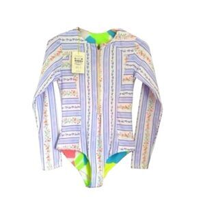 NWT Maaji Printed Surf One Piece Long Sleeve Swimsuit size XL